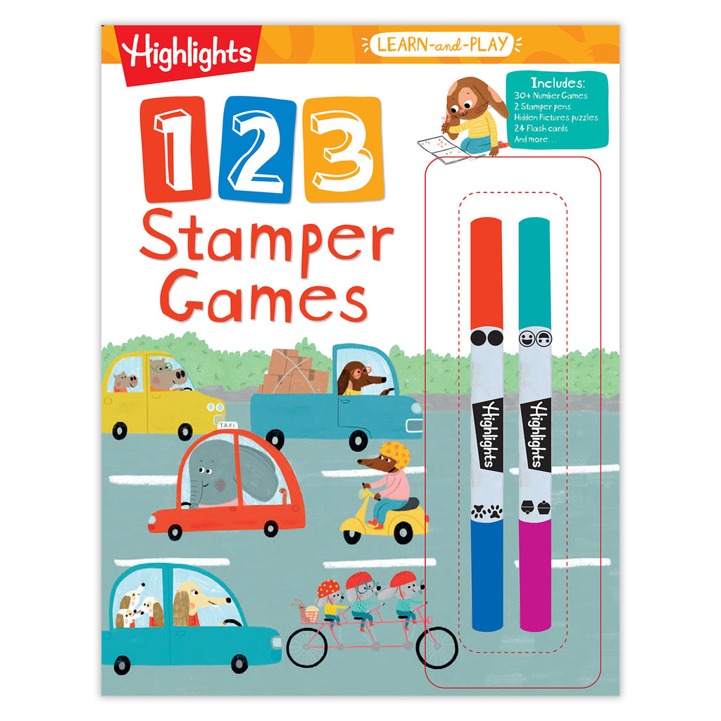 Learn-and-Play 123 Stamper Games