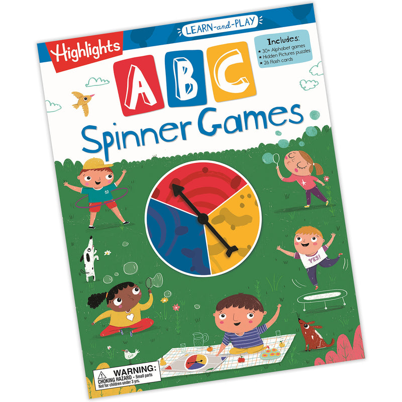 Learn-and-Play ABC Spinner Games