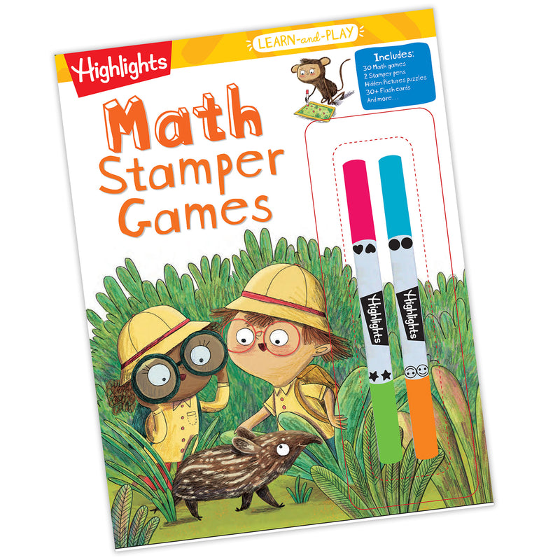 Learn-and-Play Math Stamper Games