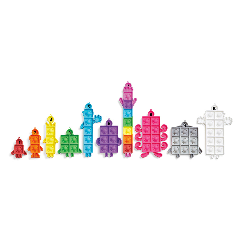 Numberblocks™ Sensory Bubble Poppers