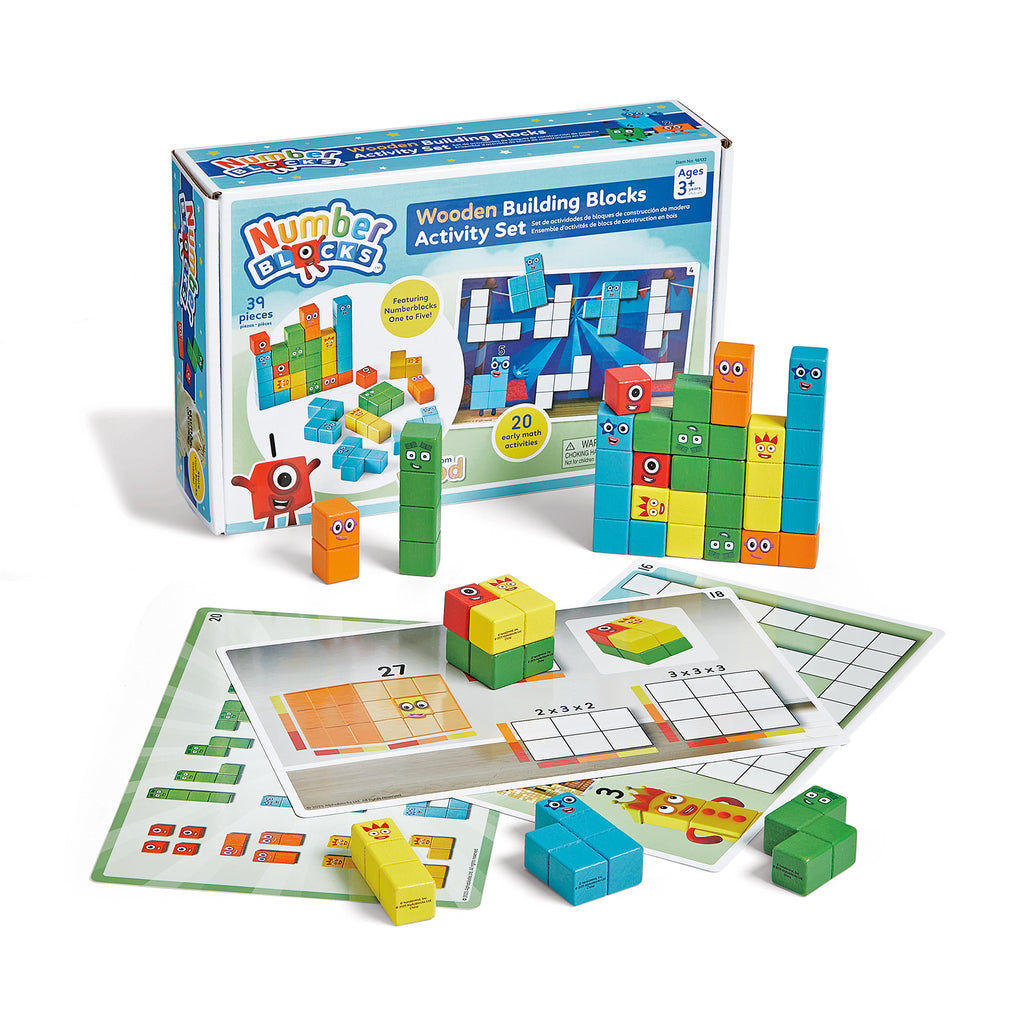 Numberblocks™ Wooden Building Blocks Activity Set