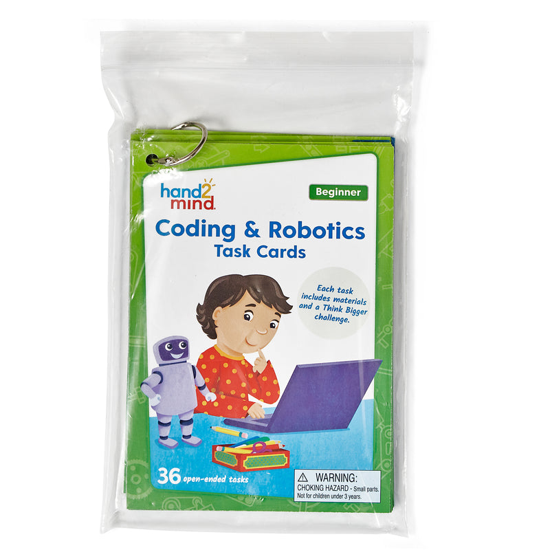 Hands-On Coding and Robotics Beginner Task Cards