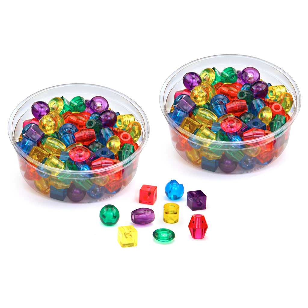 Big Beads, Translucent, 16 oz. Per Pack, 2 Packs