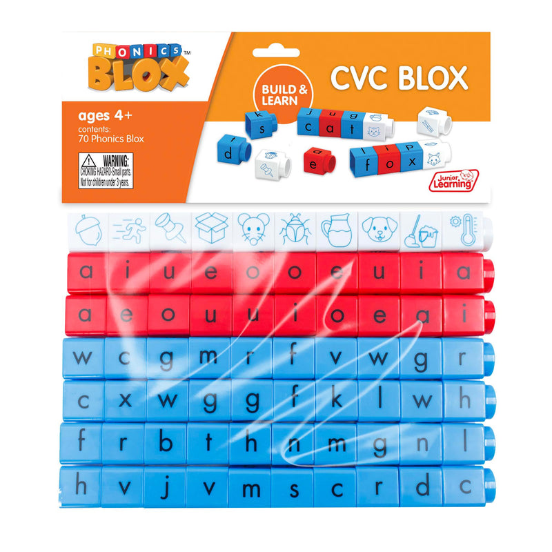 Cvc Blox Rainbow Phonics