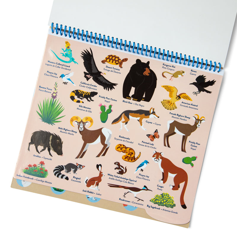 Multi-park Restickable Stickers
