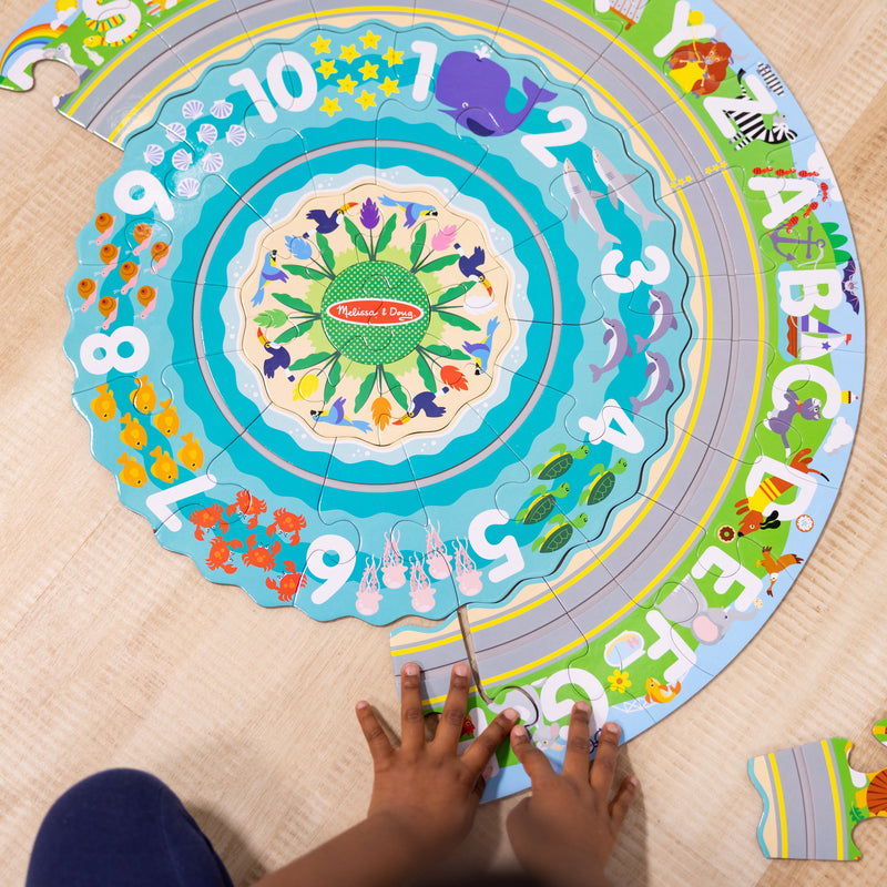 Round the Shore Floor Puzzle & Play Set