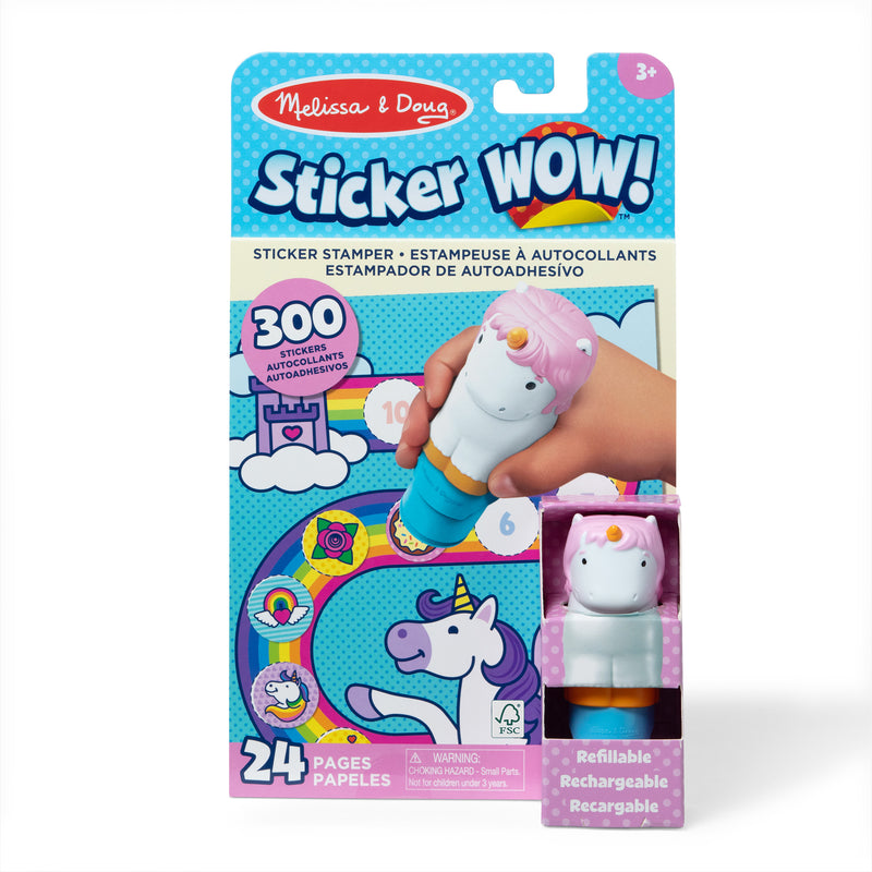 Unicorn Sticker Stamper & Activity Pad Sticker Wow