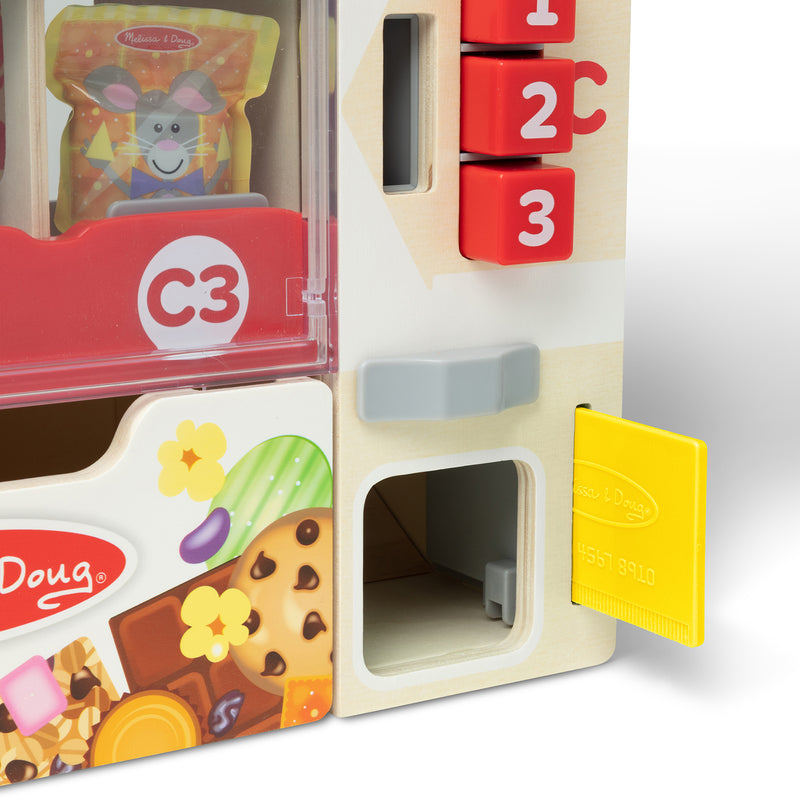Sort, Stock, Select Wooden Vending Machine Play Set