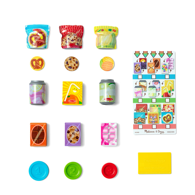 Sort, Stock, Select Wooden Vending Machine Play Set