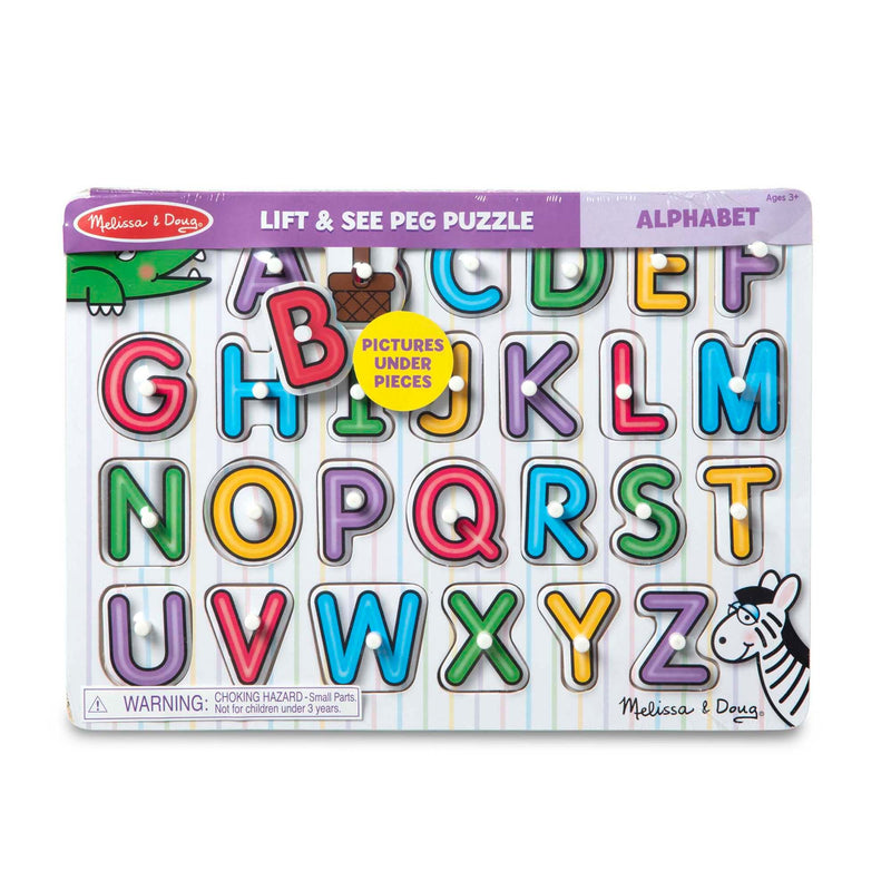See-inside Numbers Peg Puzzle 10pcs