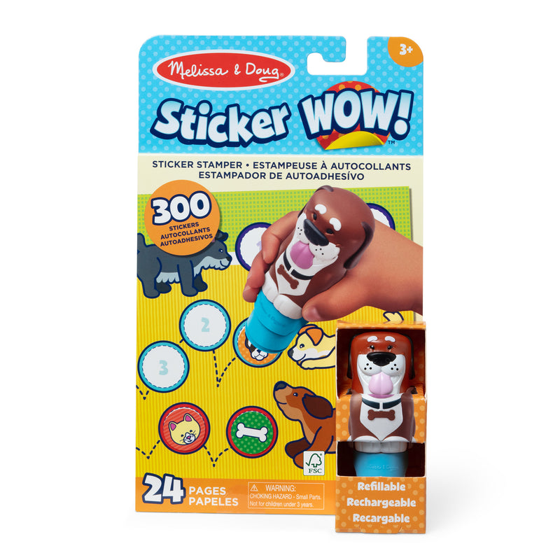 Sticker WOW! Activity Pad Set - Dog, 2 Sets