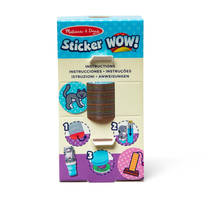 Sticker WOW! Refill Stickers - Cat - 300 Stickers Per Pack, 6 Packs