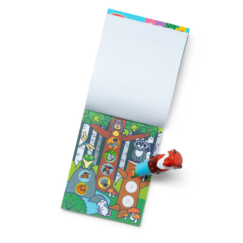 Fox Activity Pad Set Sticker Wow