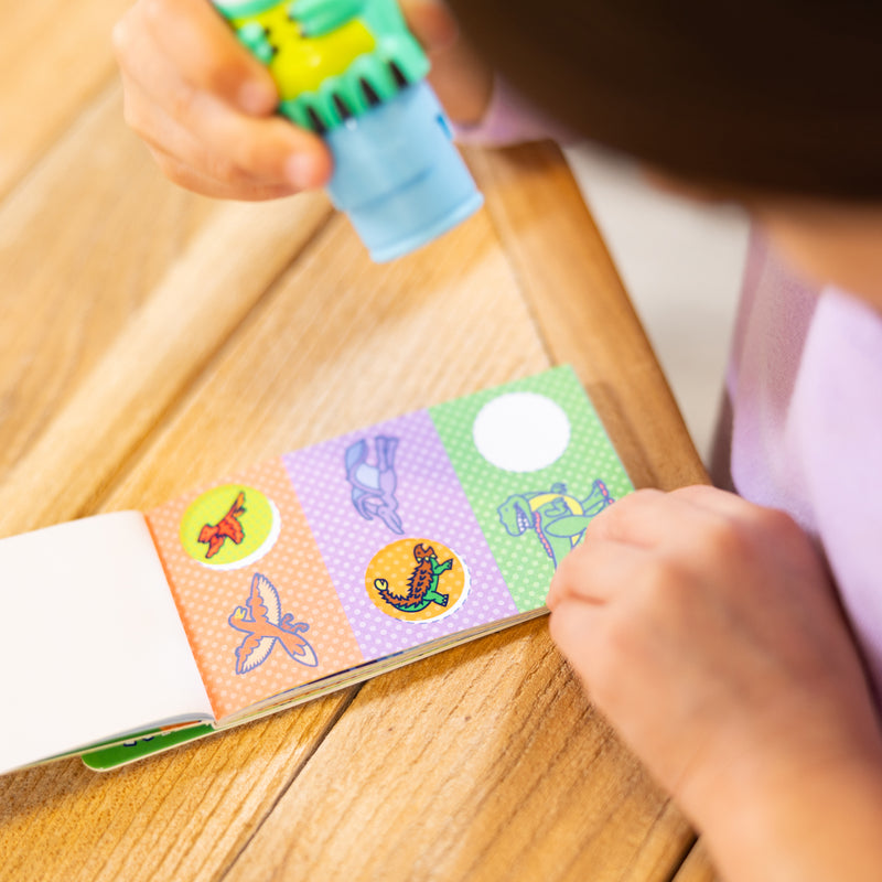 Dinosaur Mini Pad W/stickers Sticker Wow