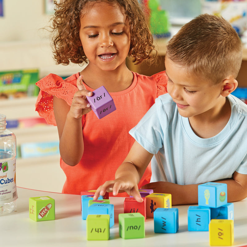 Say-a-Sound™ Speech Cubes, 16 Pieces