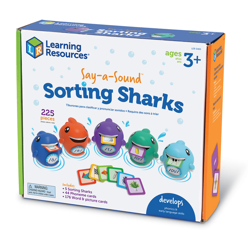 Say-a-Sound Sorting Sharks, 225 Pieces