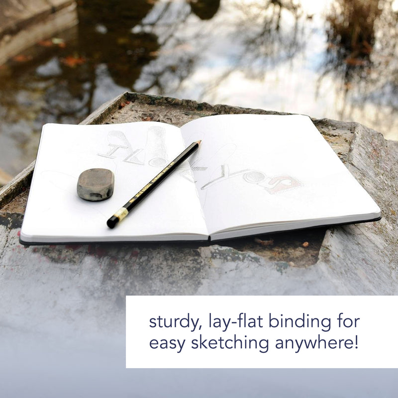 Sketch Art Book 5.5x8.5in Blk Hard Canson Artist Series 108 Sheets
