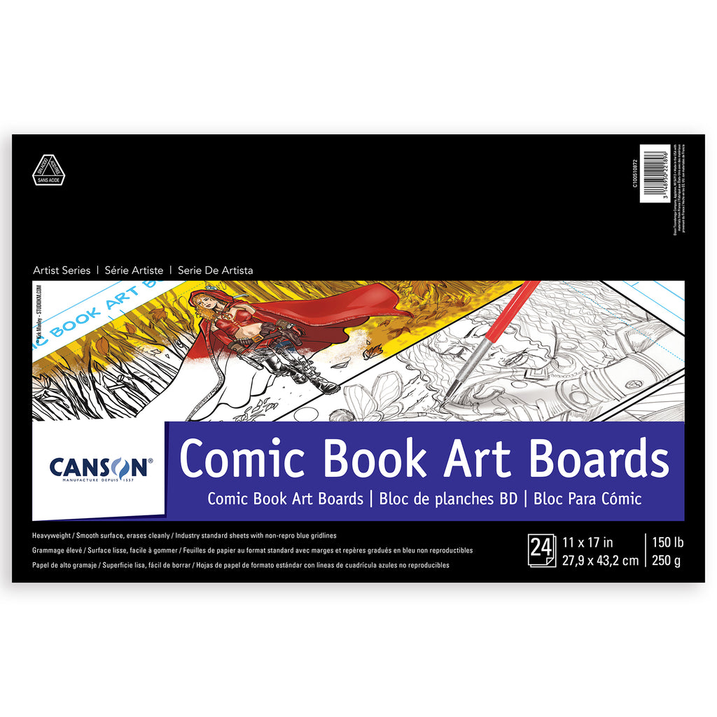 Artist Series Comic Board, 24 Sheet, 11X17 inch, 1 Count