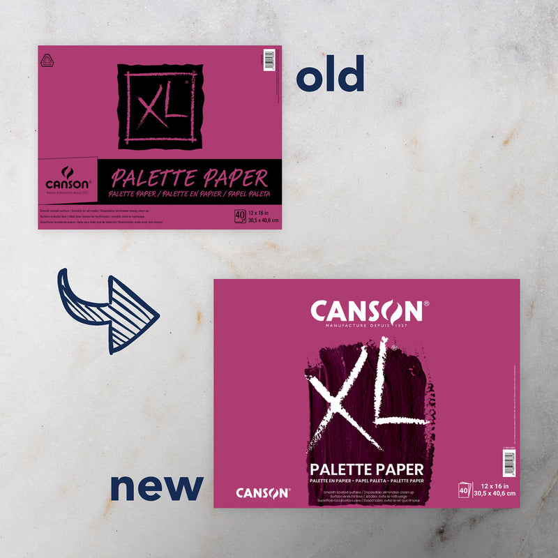 Xl Palette Pad Fold 12x16in 10 Sheets
