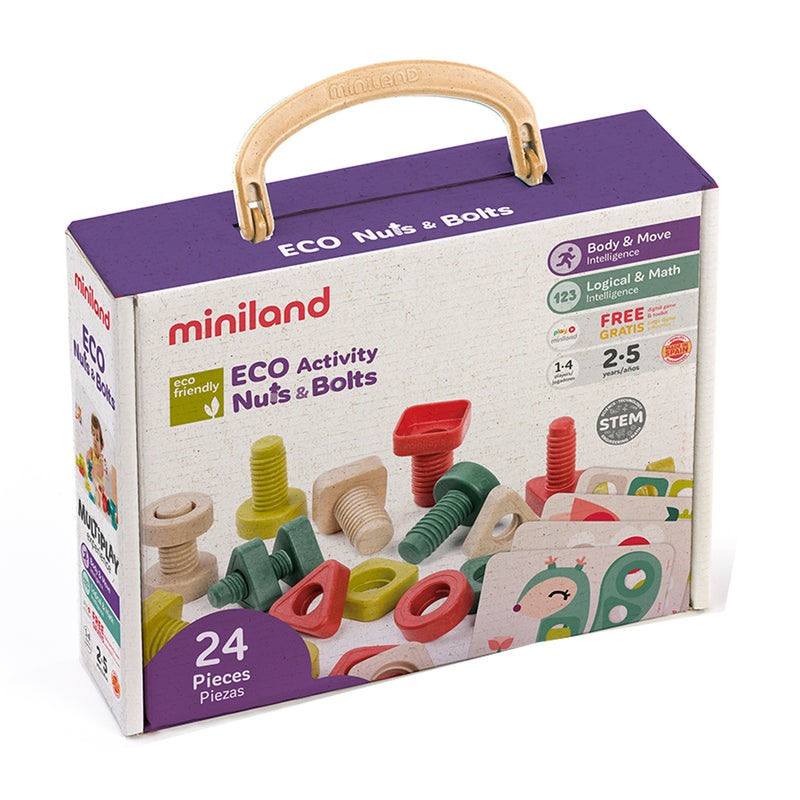 ECO Nuts & Bolts, 28 Pieces