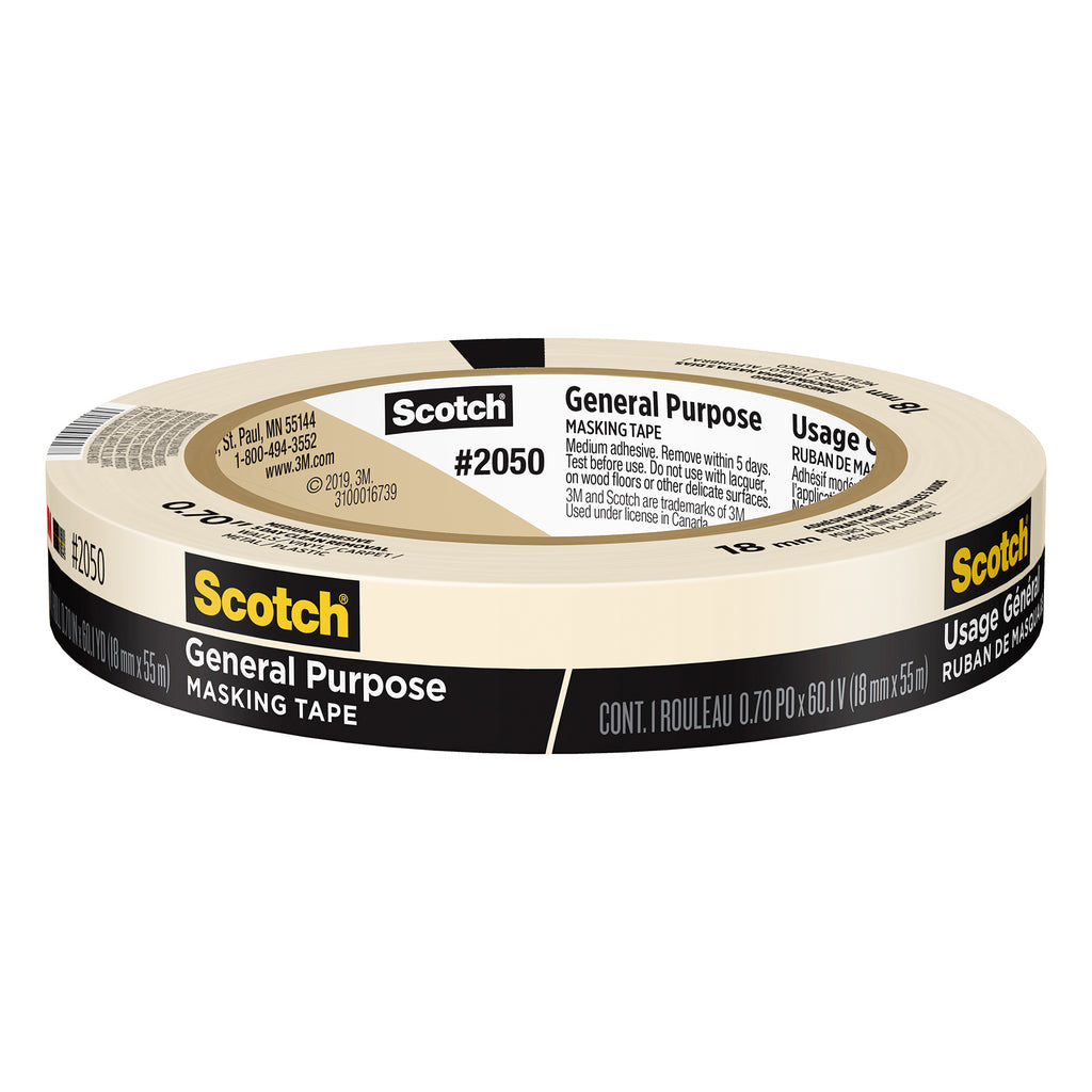 (6 Ea) Masking Tape 18mm General