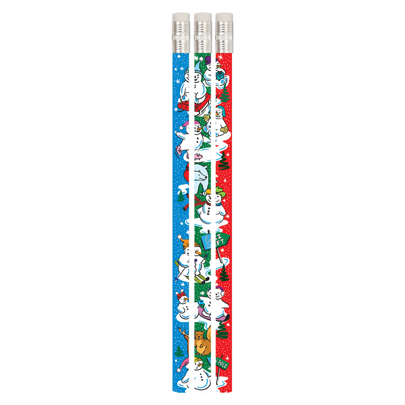 12ct Snowman Country Pencil