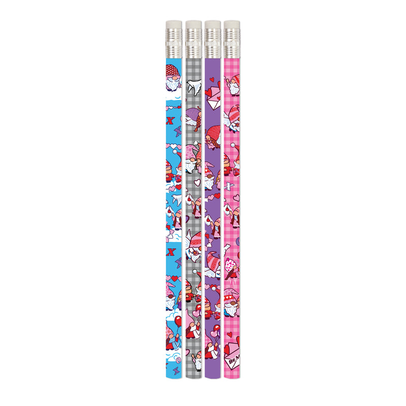 Valentine Gnomes Pencils 12pk