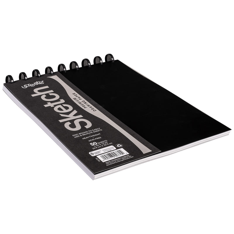 Ucreate Disc Bound Sketch Book