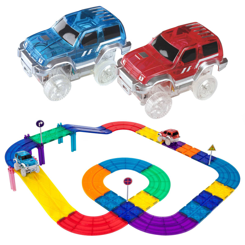 Race Track Building Blocks, 30-Piece Set