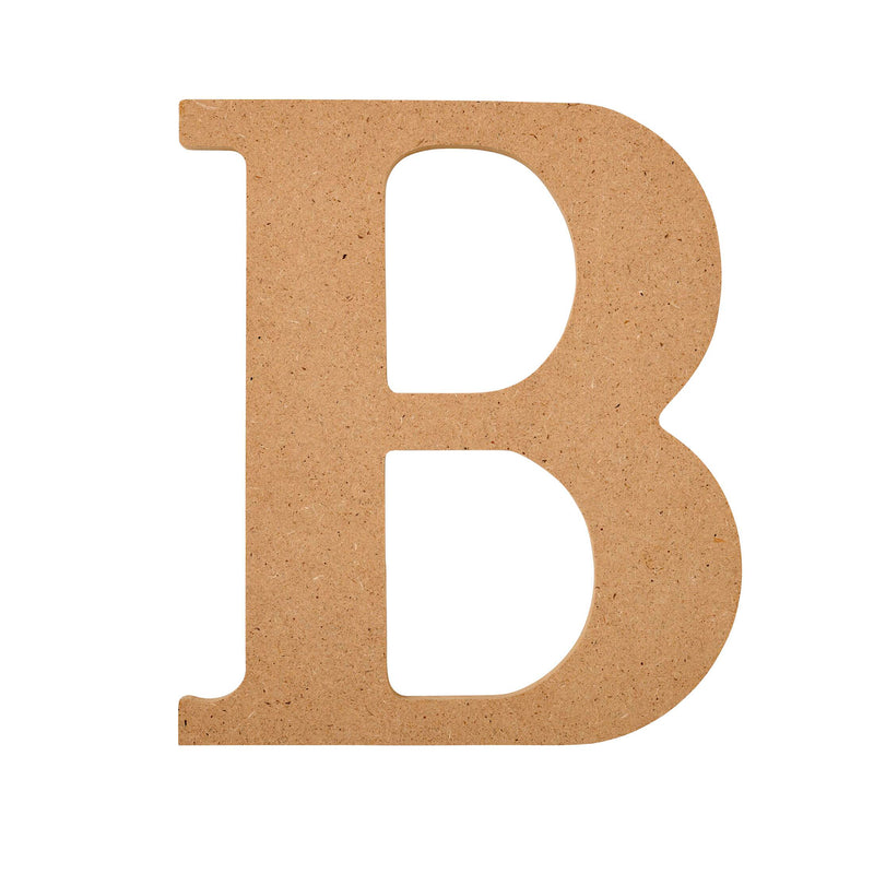 Plaid Mdf Letter B 5 Inch