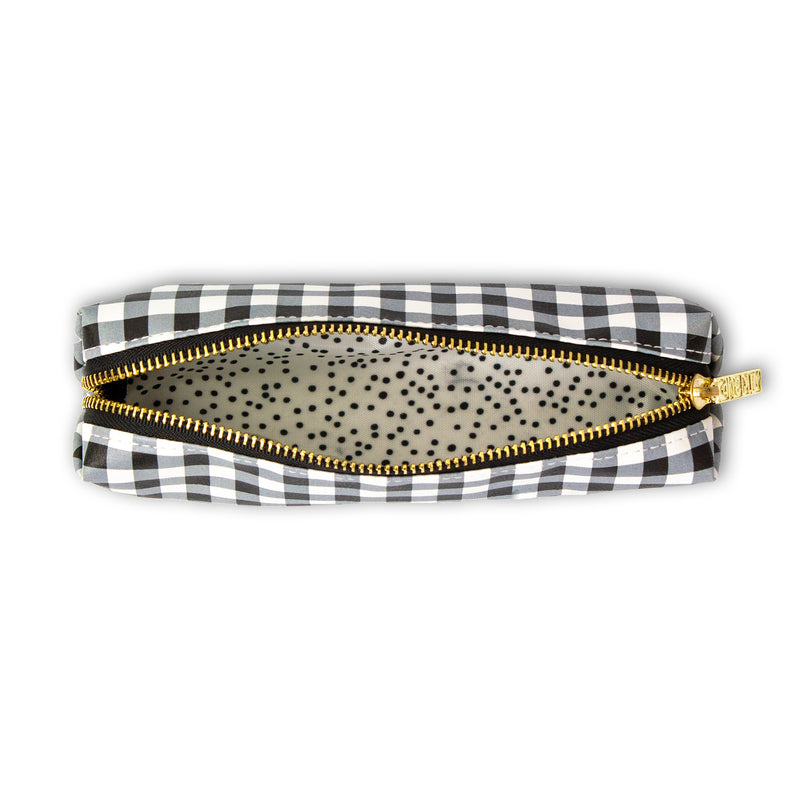 Slim Pencil Case Buffalo Check 6ct