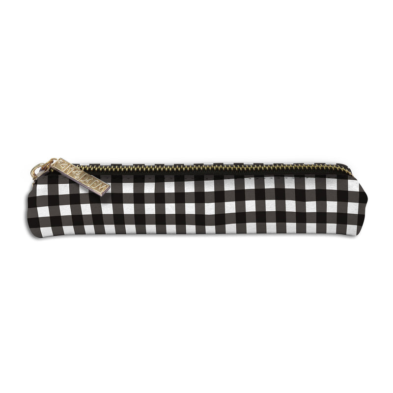 Slim Pencil Case Buffalo Check 6ct