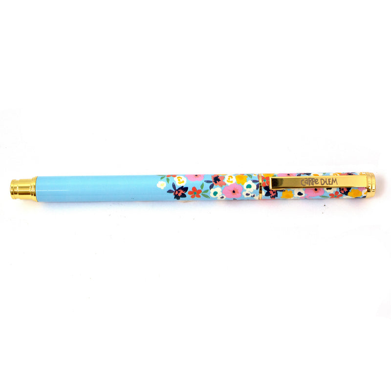 Metal Gel Pen Ditzy Floral 6ct