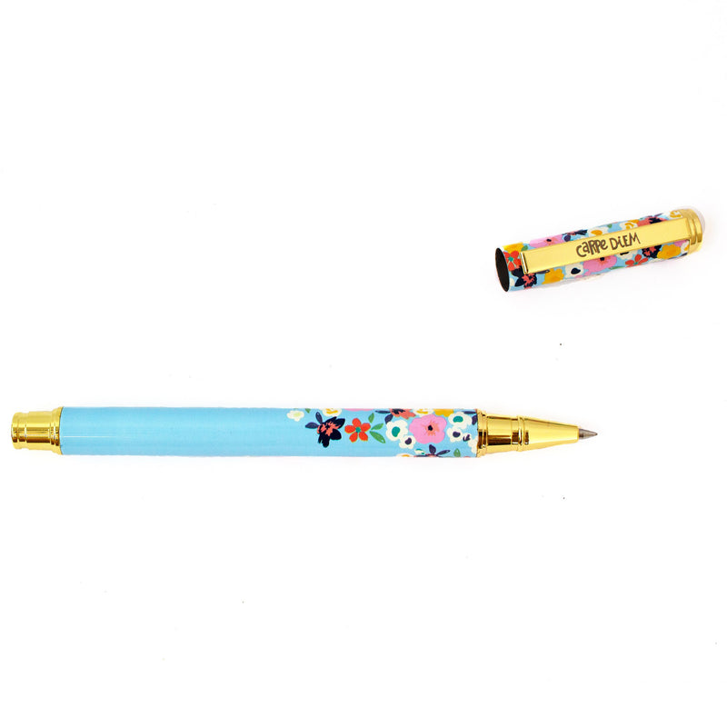 Metal Gel Pen Ditzy Floral 6ct