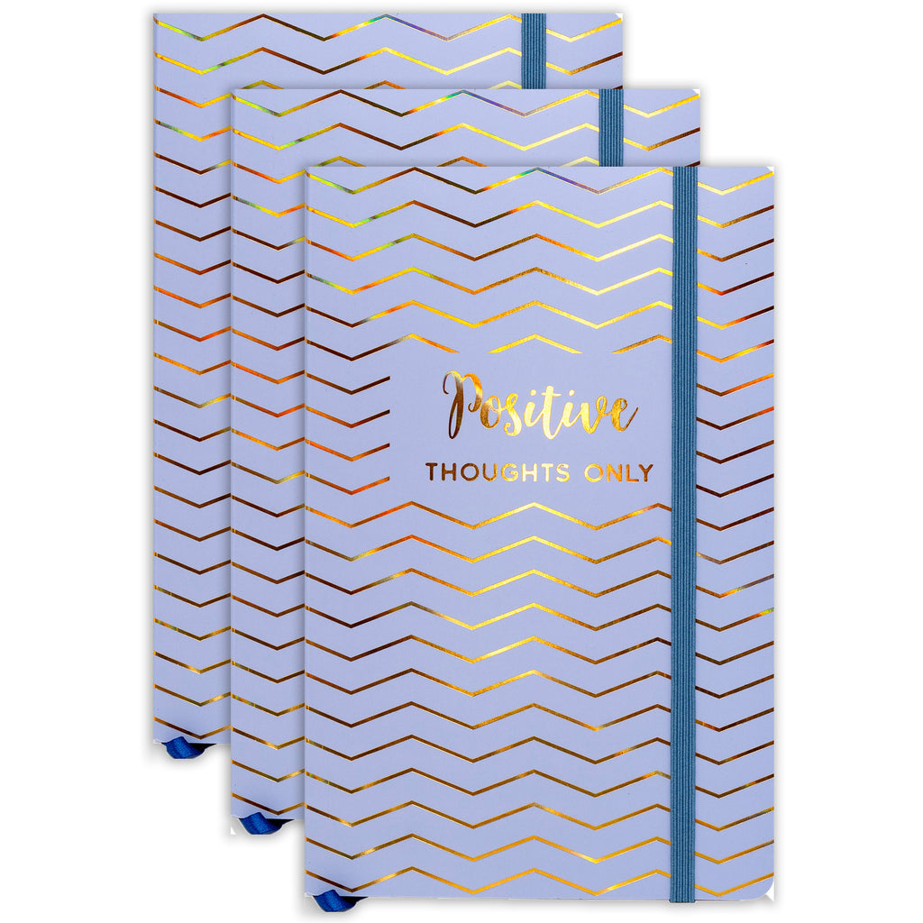 Haze Journal, 8.2" x 5.11", Blue, Pack of 3