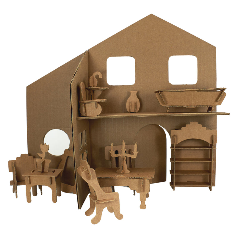 Classroom Doll House Pack, 12 Houses