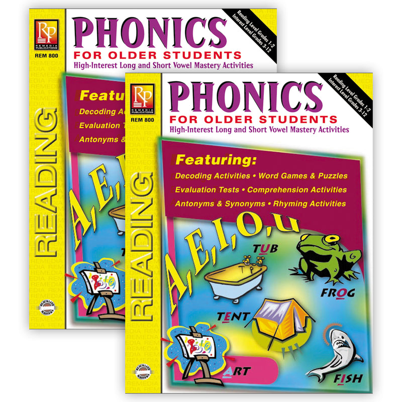 Phonics For Older Students Book, Pack of 2