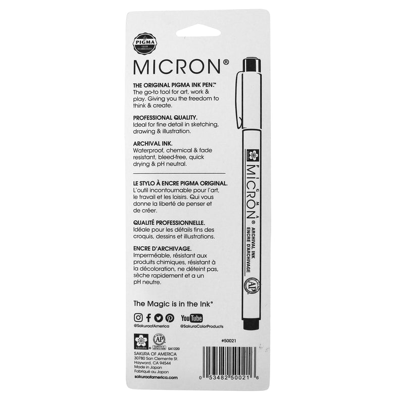 Bc Micron Pens 03 Black 3ct
