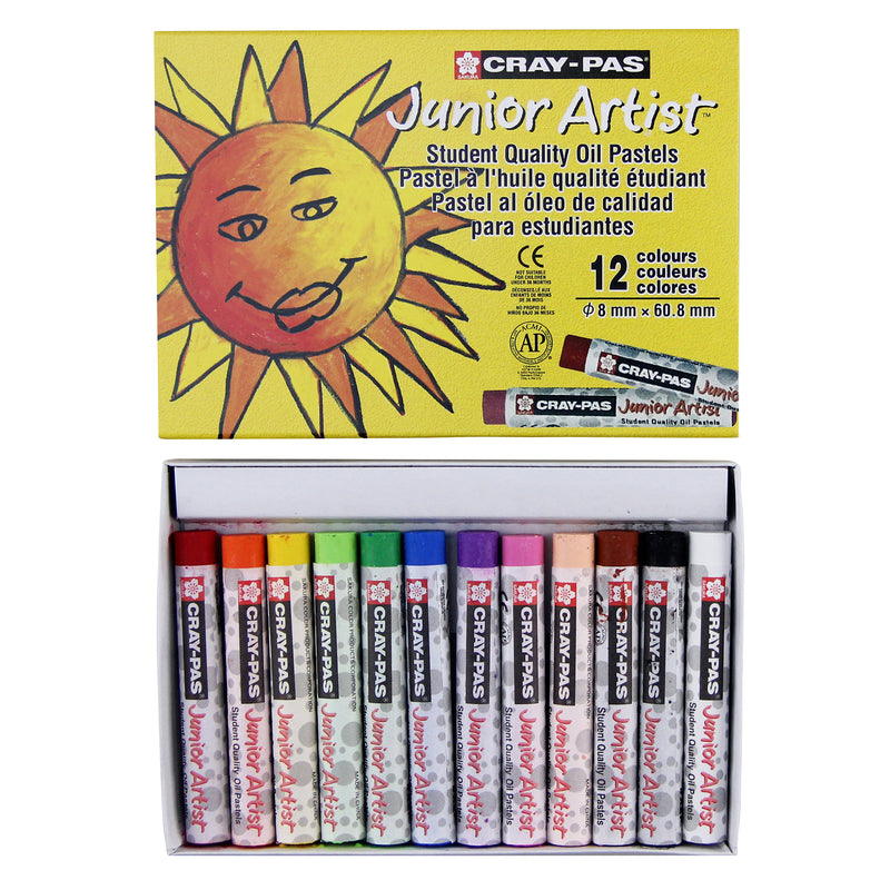 Junior Artist Oil Pastel 12 Colors