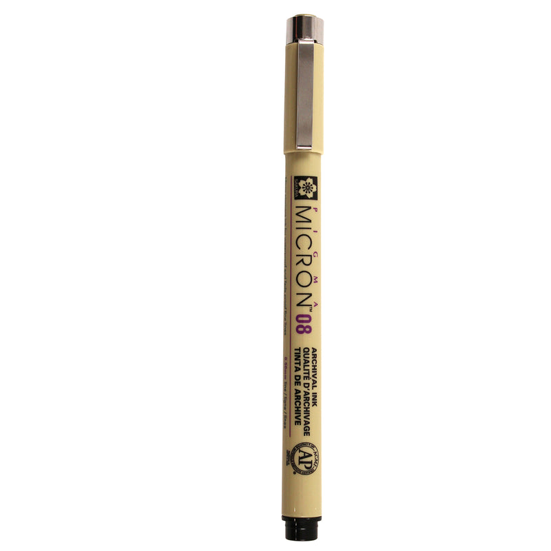 Micron 08 Pen 0.50mm Black