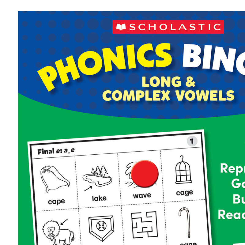 Phonics Bingo Long & Complex Vowel