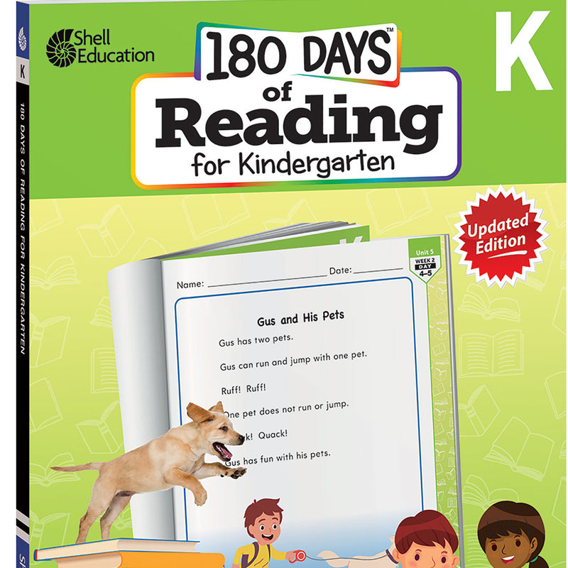 180 Days of Reading 2nd Edition, Grade K