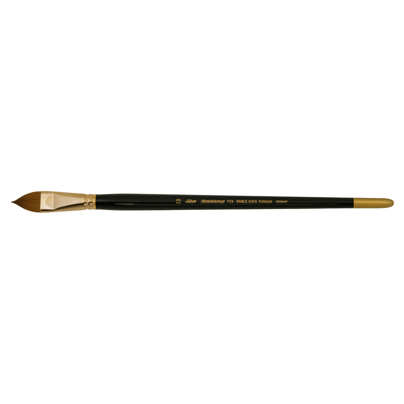 Renaissance® Cats Tongue Brush, Long Handle, Size 20