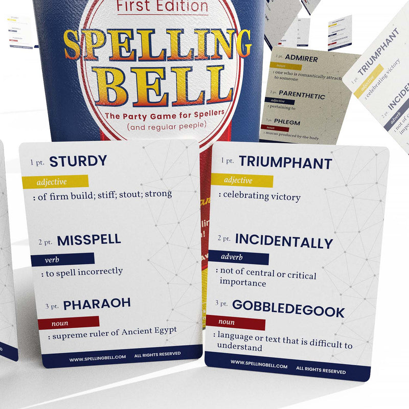 Spelling Bell Spelling Game - First Edition, Grades 7+