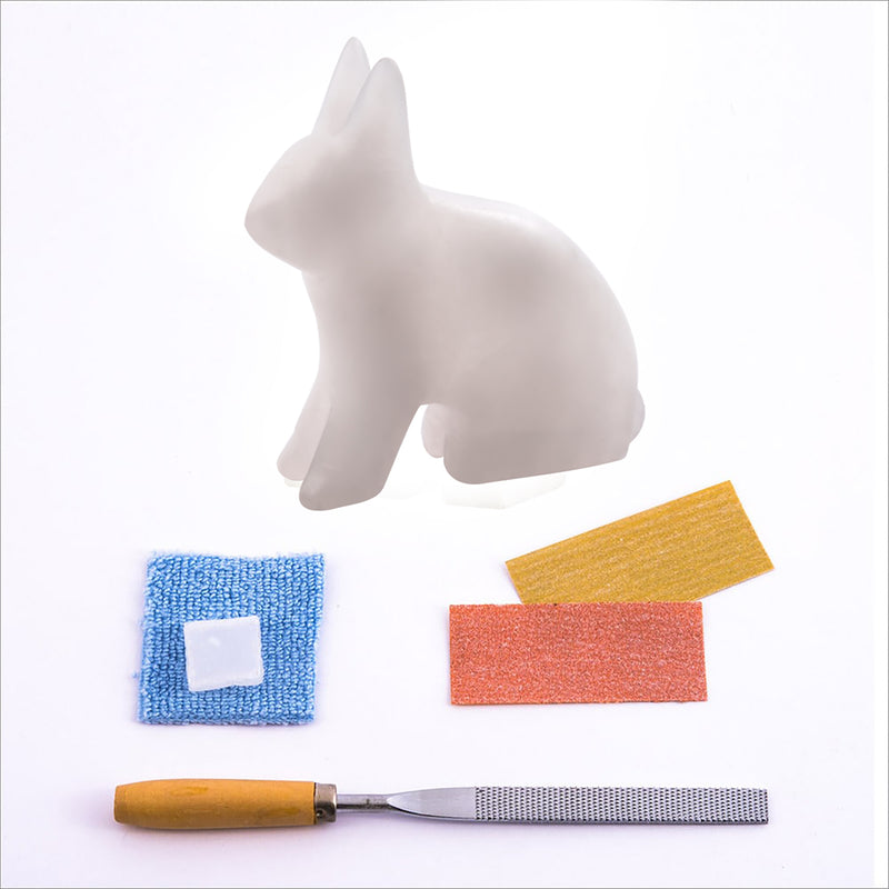 Arctic Hare Alabaster Carving Kit