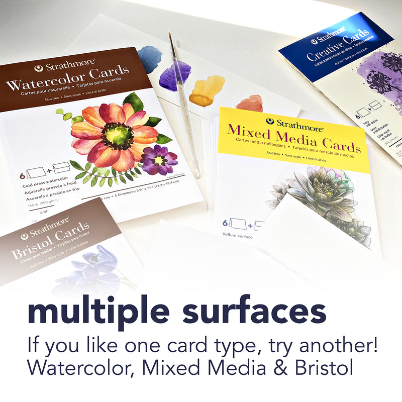 Creative Cards & Envel 3.5x4.875in 6pk