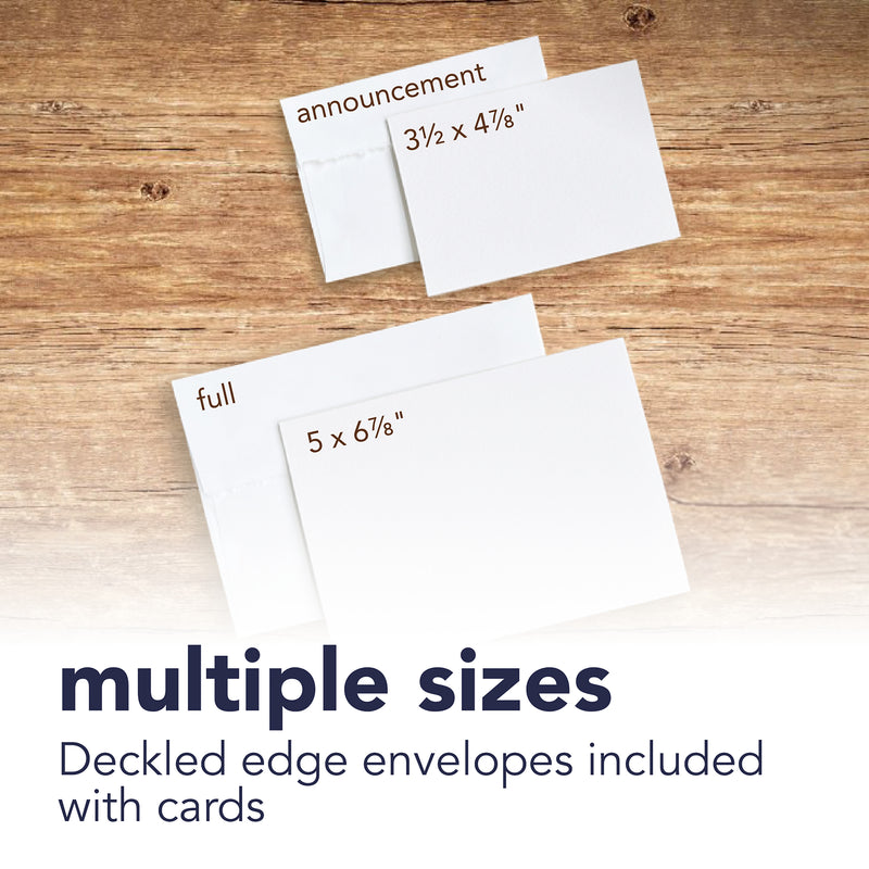 Creative Cards Ivory 3.5x4.875in & Envelopes 6pk