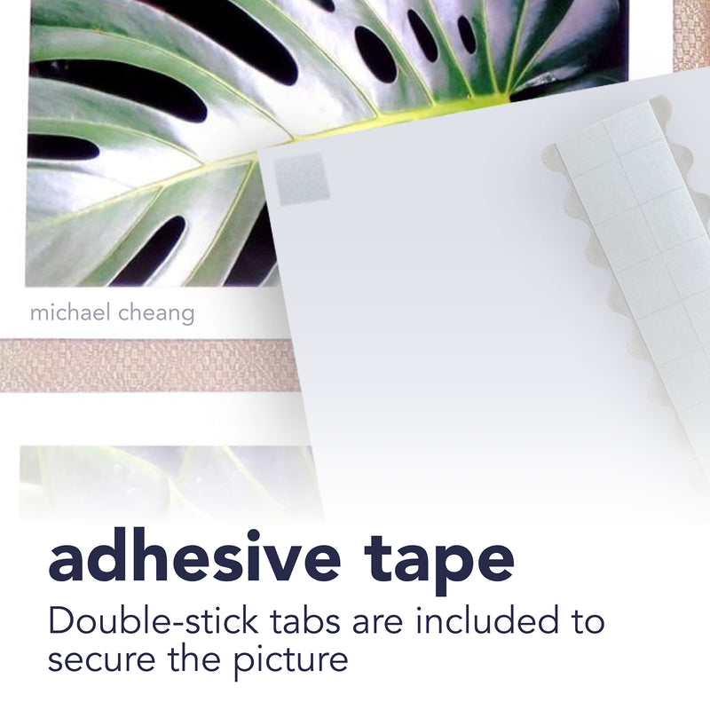 Photo Mount Cards Deco Embossed & Envelopes 5x6.875in 6pk
