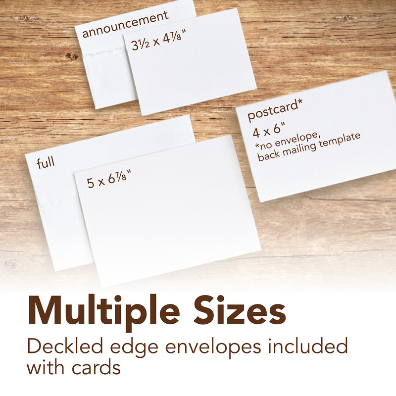 Mixed Media Cards 3.5x4.875 400ser & Envelopes 6pk