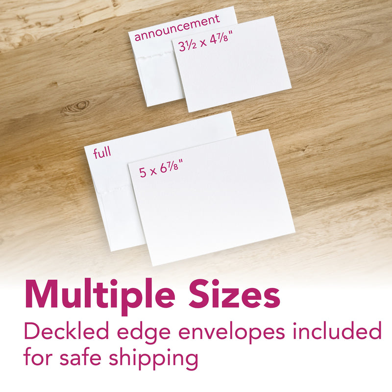 Watercolor Cards & Env 3.5x4.875in 300 Series 6pk
